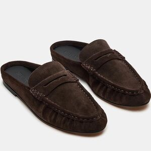 Steve Madden RAFE BROWN SUEDE Slip on Mule